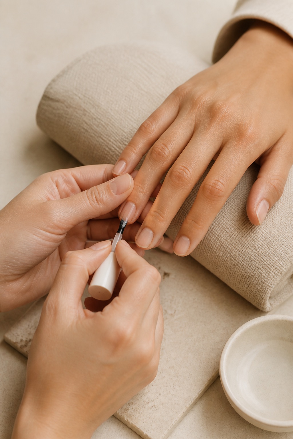 Professional manicure and natural nail care at SkinCity 5.5 Shanghai
