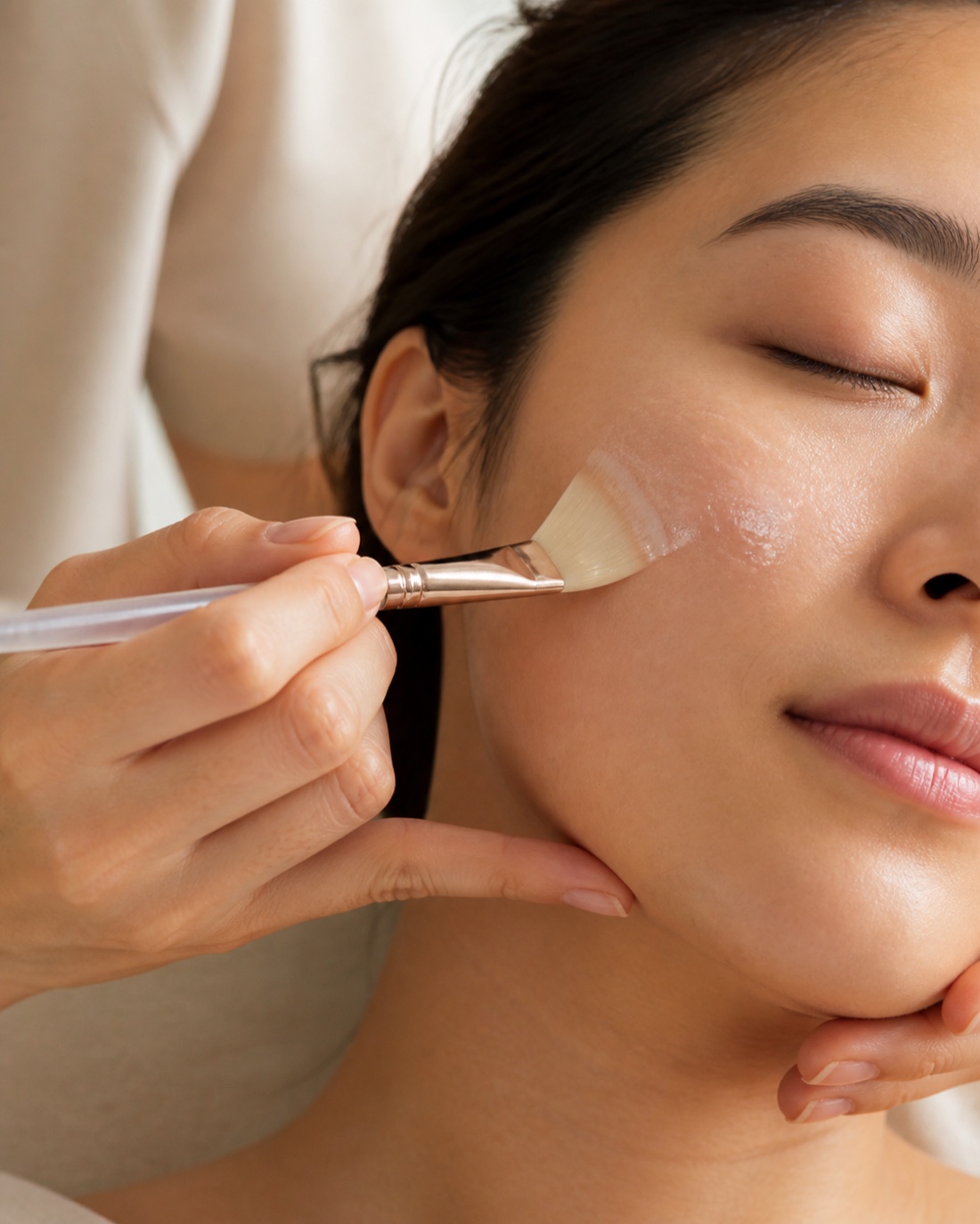 Personalized advanced facial treatment at SkinCity 5.5 Shanghai
